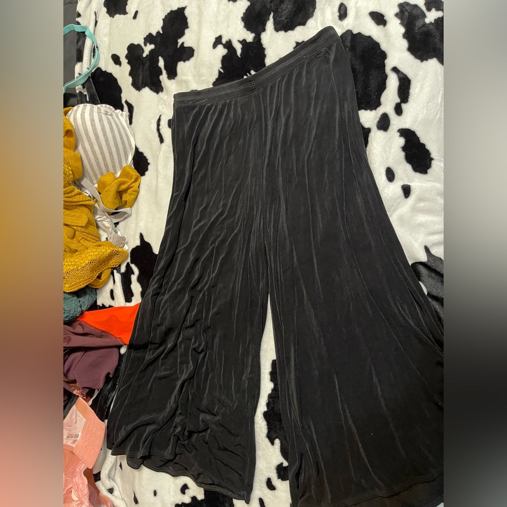 💙🌵Black wide leg ganchos🌵💙